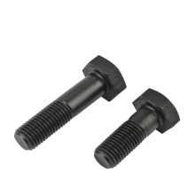 1 inch*125mm ASME B18.2.1 Half Thread  Carbon Steel Black Oxide  High Tensile B7 L7 10.9S 12.9S Hex Bolt